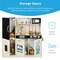 Best Choice Products Pretend Play Kitchen Wooden Toy Set for Kids w/ Telephone, Utensils, Oven, Microwave